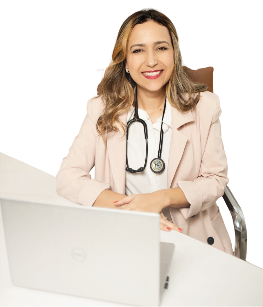 Foto da médica cardiologista